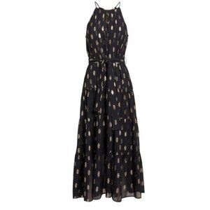 A.L.C. Richards Silk Blend Midi Dress NWT 0, 2 gold